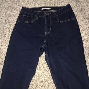 721 high rise skinny dark wash Levi’s
